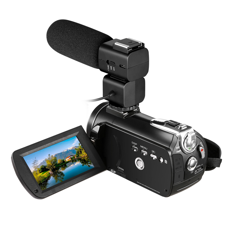 アルダー AC5 光学ズーム 4K デジタル ビデオ カメラ