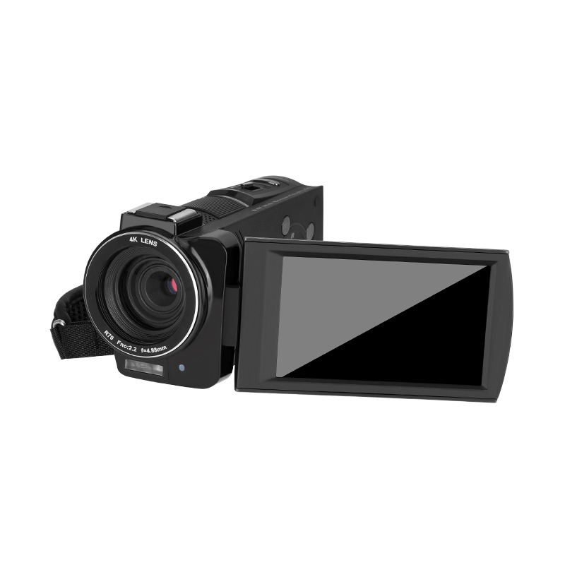 Ordro AX10 HD 4Kビデオカメラ Vlogビデオレコーダ 1080P 60FPS