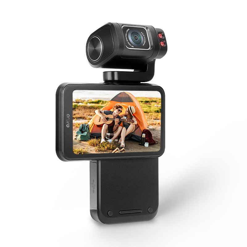 Ordro M3ポケットカメラ手持ち雲台手ブレ補正vlog撮影トラベルカメラポータブルコンパクトカメラです